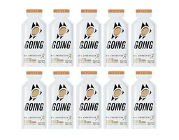 Going Gel Energetico X10 Sobres Sabor Cafe
