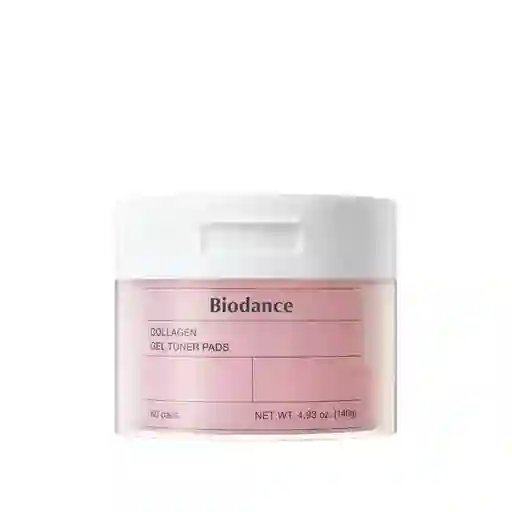 Pads De Tónico En Gel Con Colágeno Biodance Collagen Gel Toner Pad 60 Uds