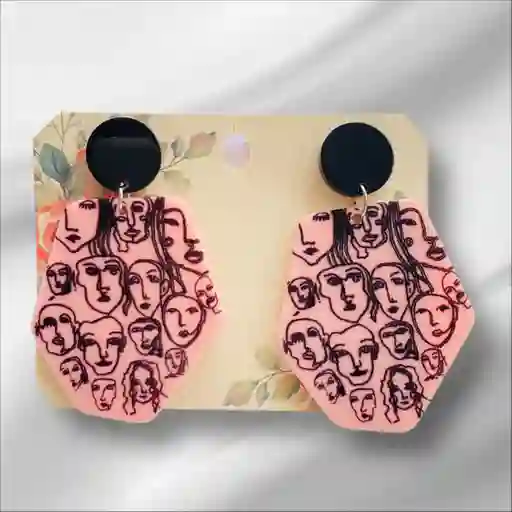 Arete Minimalista Caras