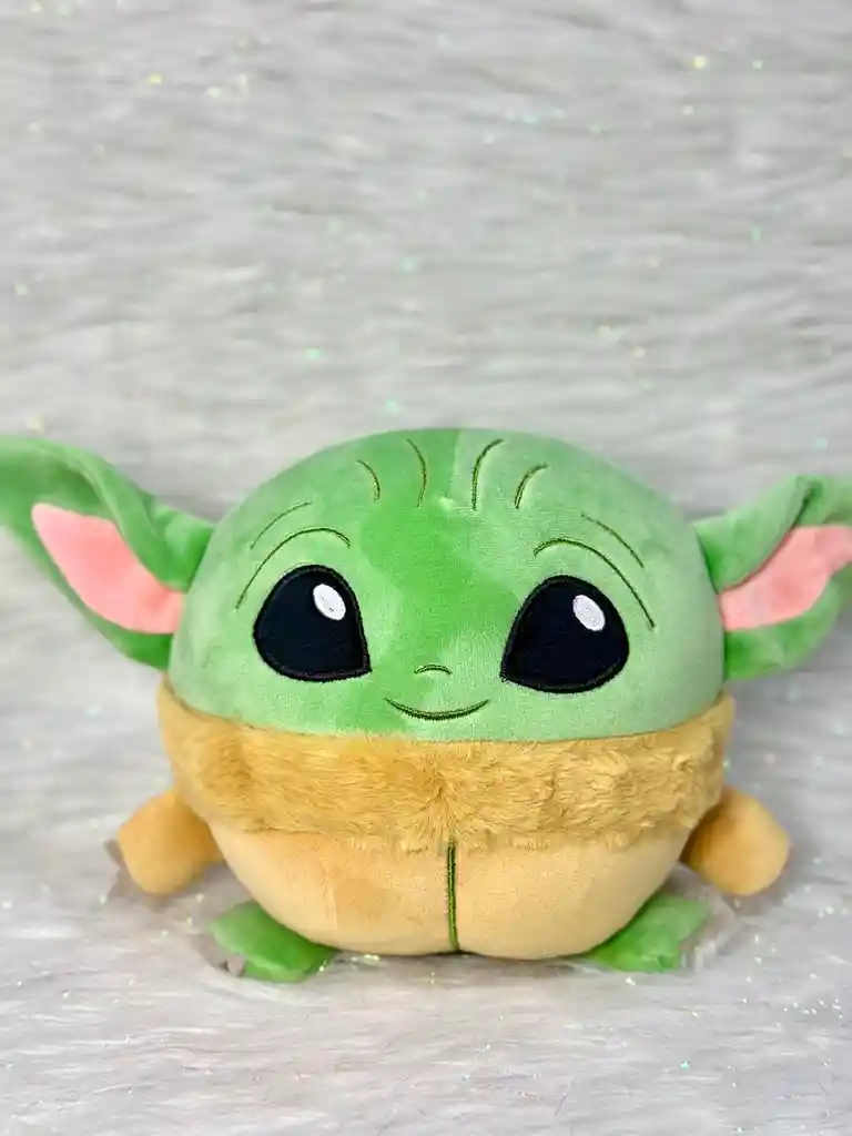 Peluche Alcancía Con Luz Y Sonido Baby Yoda