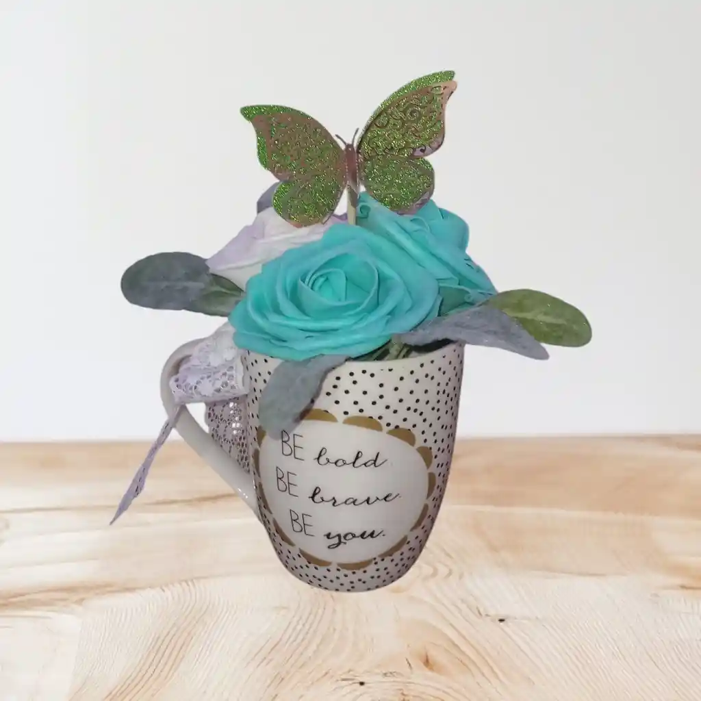 Mug Con Rosas Eternas