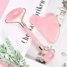 Set De Rodillo Y Gua Sha Facial – Relaja, Tonifica Y Resalta Tu Belleza Natural