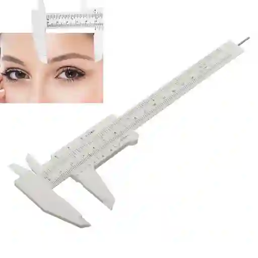 Pie De Rey De Plas¡tico, Ideal Para Los Diseños De Cejas