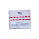 Set Pulseras De Protección Hilo Rojo De Los 7 Nudos Para Compartir