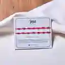 Set Pulseras De Protección Hilo Rojo De Los 7 Nudos Para Compartir