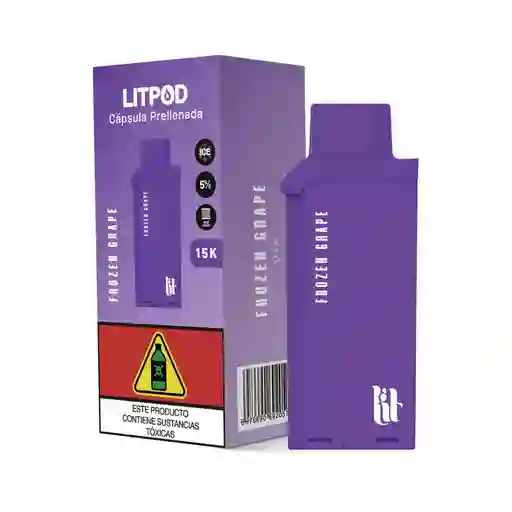Litpod Capsula Frozen Grape 15k
