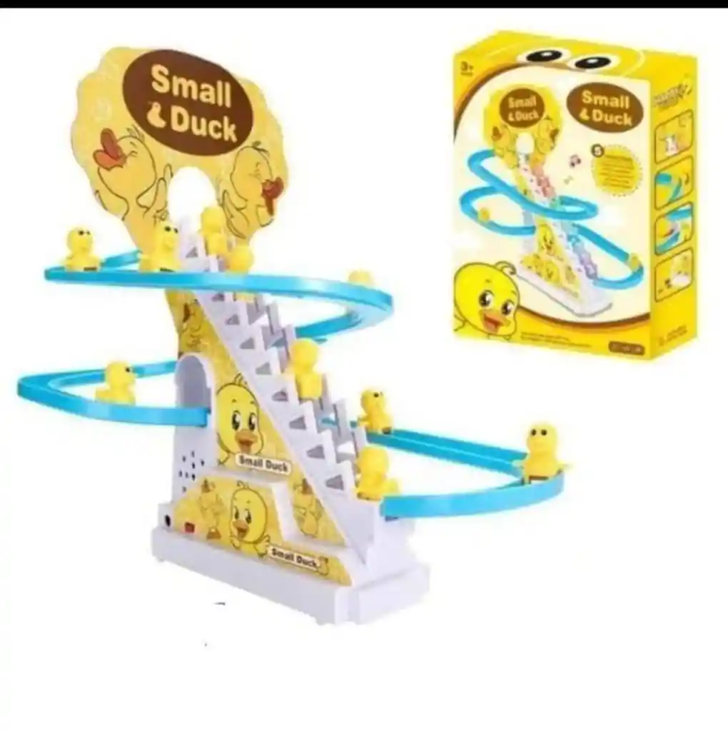 🐥pista Mágica Patitos Con Sonido Montaña Rusa Juguete Para Niños & Niñas💛