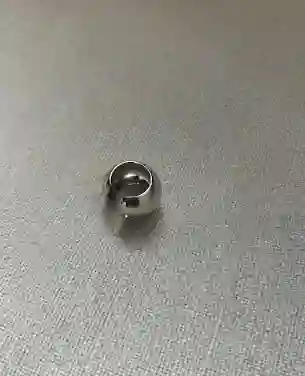 Earcuff Chunky Plateado