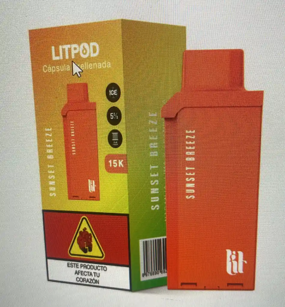 Litpod Capsula Sunset Breeze 15k