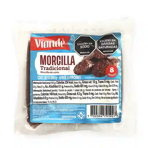 Viandé Morcilla Tradicional