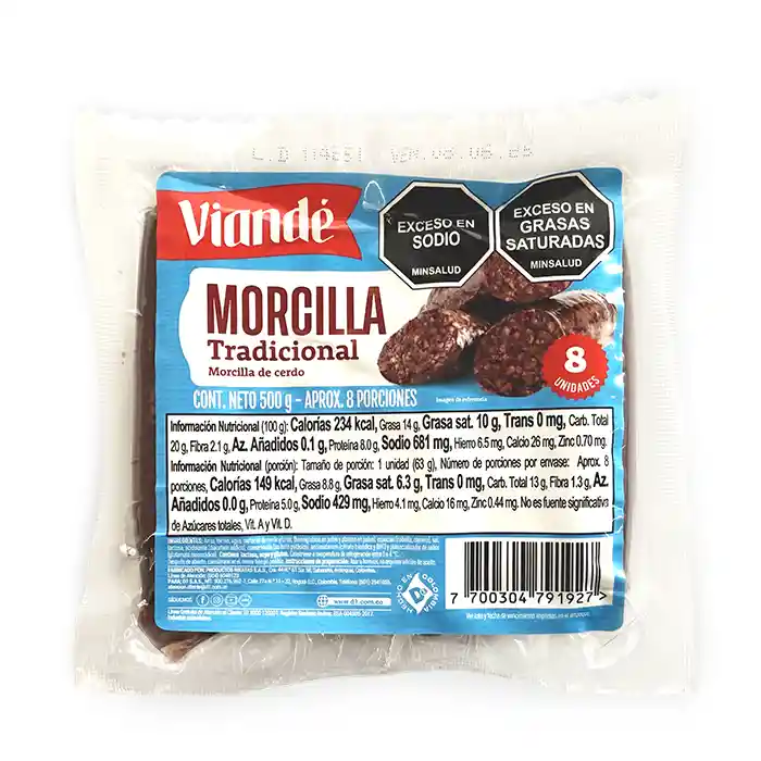 Viandé Morcilla Tradicional