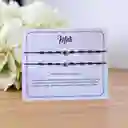 Set Pulseras De Protección 7 Nudos Y Ojo Turco Para Compartir
