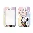 Porta Carnet Carlitos Y Snoopy