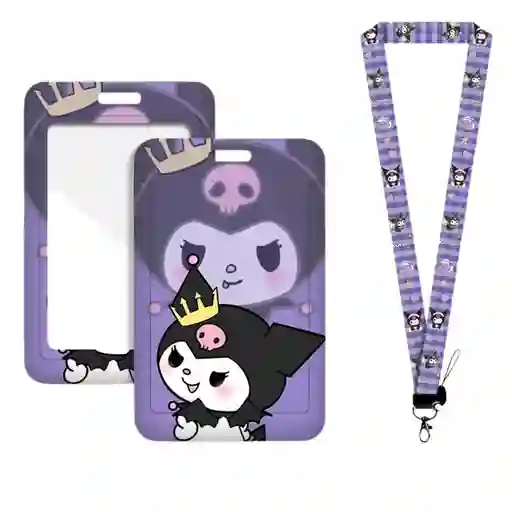 Porta Carnet Kuromi
