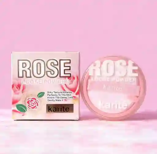 Polvo Suelto Rose Tono Traslúcido Karite