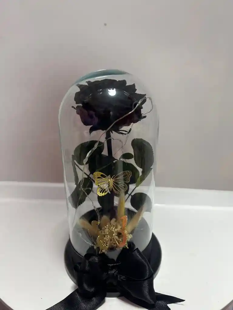 Rosa Preservada Negra