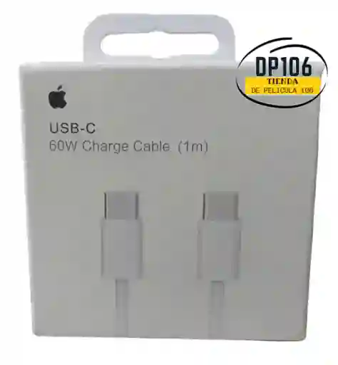 Cable Tipo C Para Iphone 15/ 15 Pro / 15 Pro Max 60w