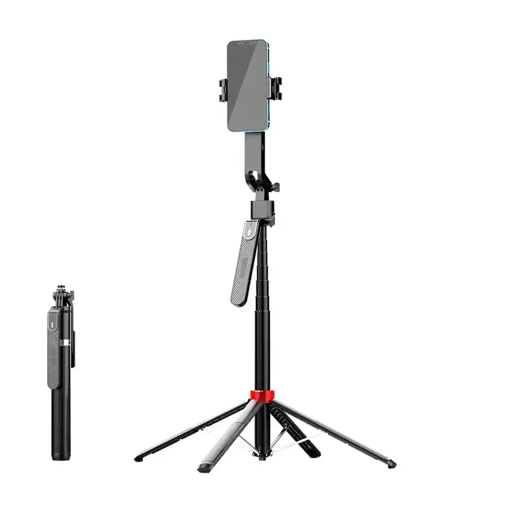 Q185 Smart Ai Cardán Selfie Stick 1,8 M Soporte De Trípode Cardán De Mano Integrado Soporte De Transmisión En Vivo Antivibración
