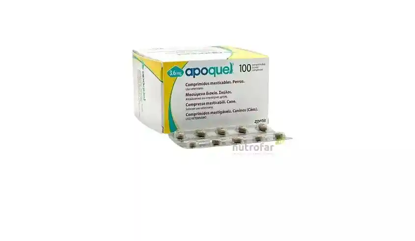 Apoquel 3,6 Mg Masticable Blis X 10 Tab