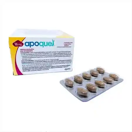 Apoquel 16 Mg Masticable Blis X 10 Tab