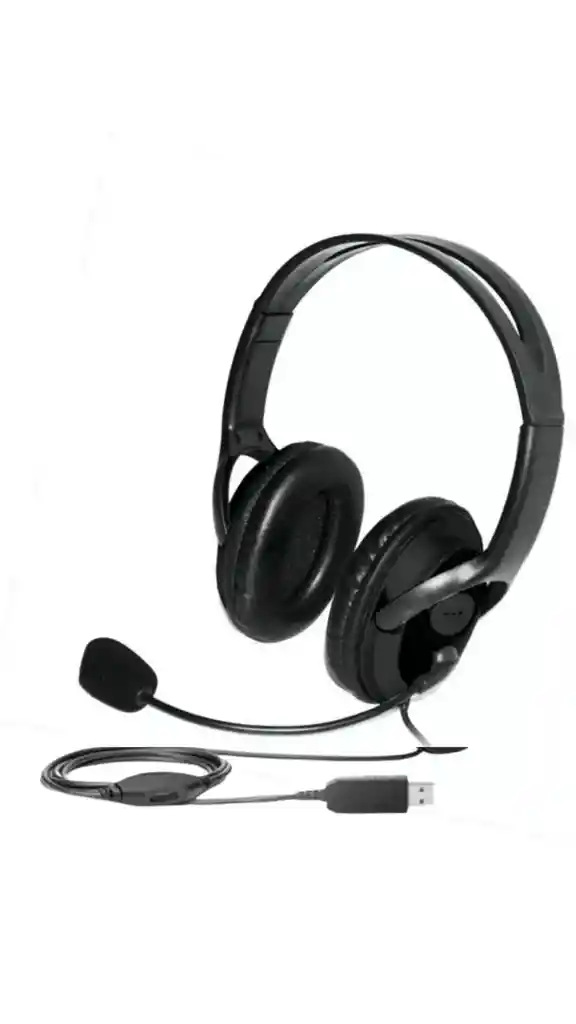 Diadema Usb Star Tec St-hp-20u Con Micrófono Estéreo