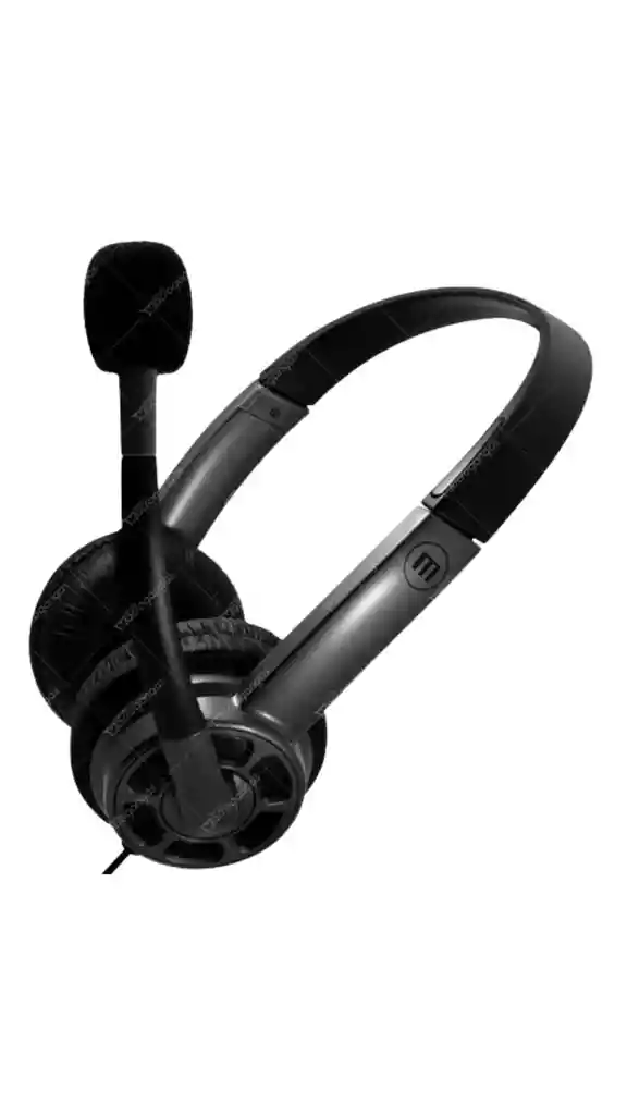 Diadema Con Micrófono Maxell Hs-hmic Usb-c Con Adaptador