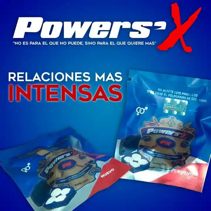 Power Sex - Potenciador Y Retardante Sexual Natural (4 Pastillas)