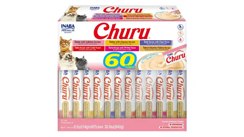 Inaba Cat Churu Box Tuna 60p Surtido