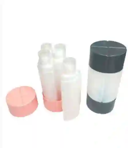 Kit Tarritos De Viaje X 4 En 1