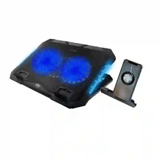 Base Refrigerante Gamer Led 2 Cooler / Soporte Para Portatil