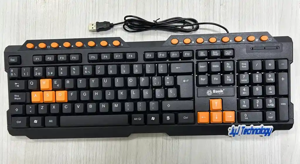 Teclado Multimedia Usb