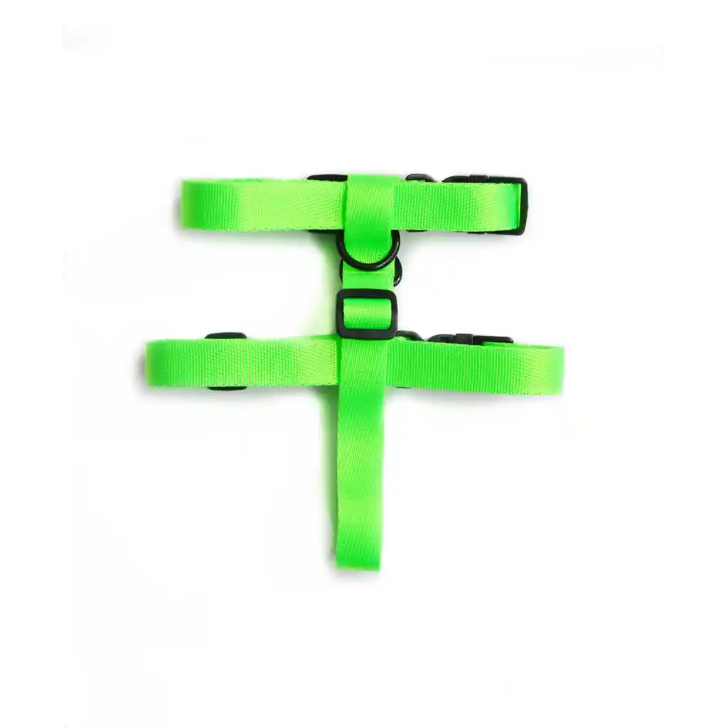 Arnés M Adorable Verde Neón