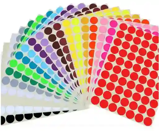 Rotulo Redondo Colores