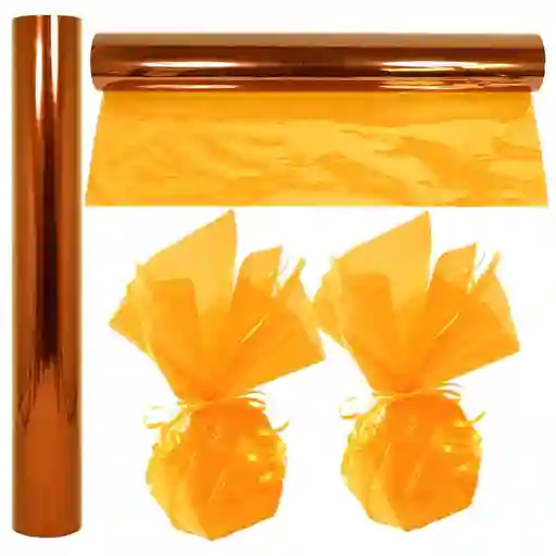 Papel Celofan Amarillo X2 Und