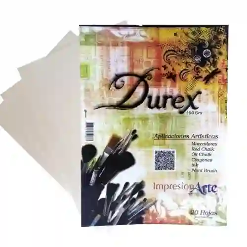 Cartulina Durex 1/8. X3 Und