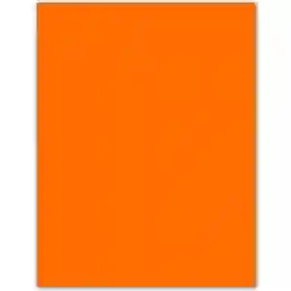 Cartulina Calipso Fluoresente Naranja 1/8. X3 Und