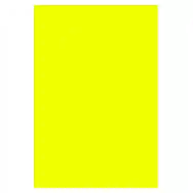 Cartulina Calipso Fluoresente Amarilla 1/8. X3 Und
