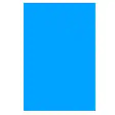 Cartulina Calipso Fluoresente Azul 1/8 X3 Und