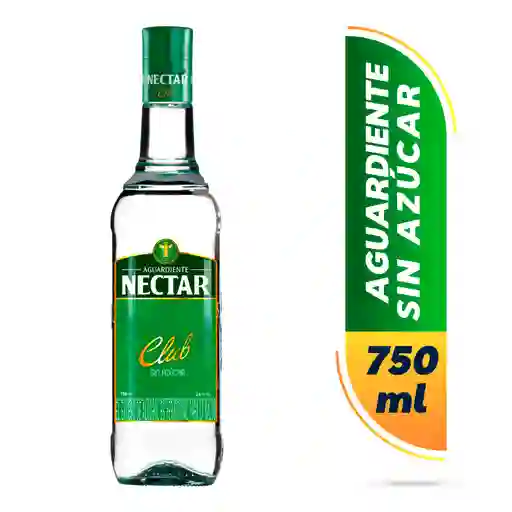 Aguardiente Nectar Club Verde 750ml