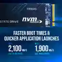 M.2 Pny 500gb Nvme Pcie Gen 3 X4