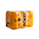 Combo Club Nectar Verde 750ml + Cerveza Poker Six Pack