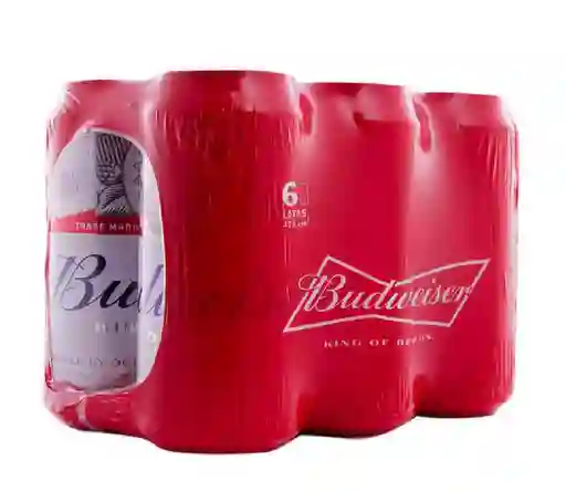 Budweiser Cerveza Six Pack