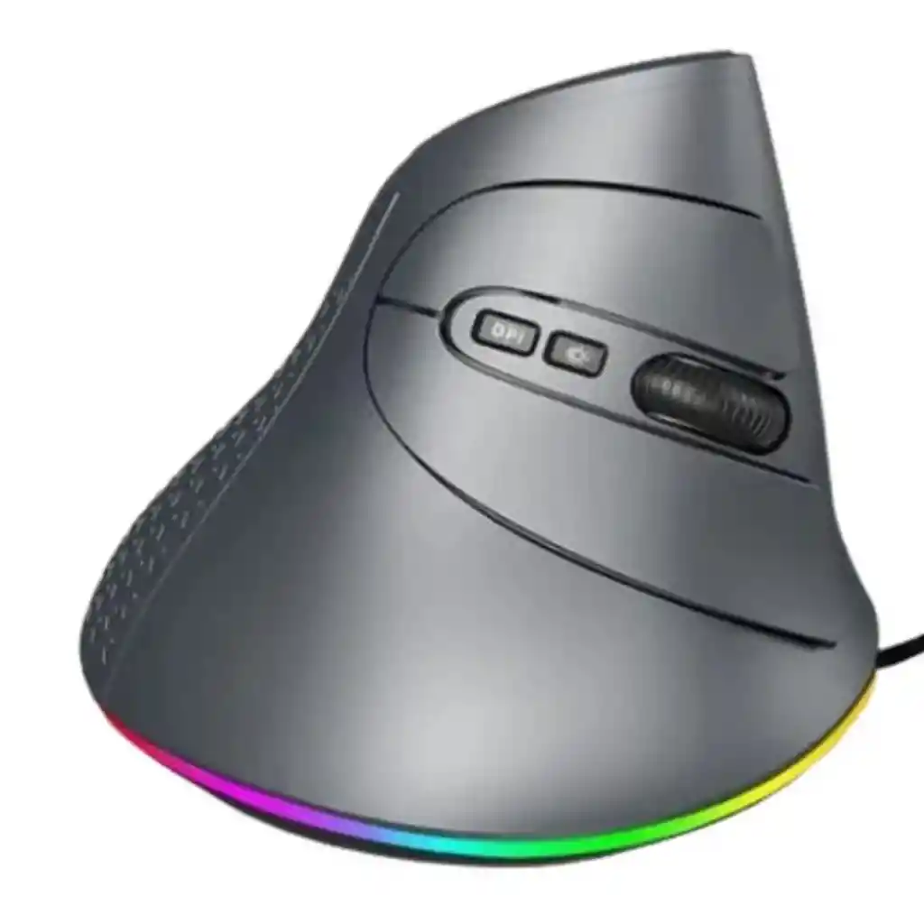 Mouse Inalámbrico Ergonómico Modelo Wm338 Negro