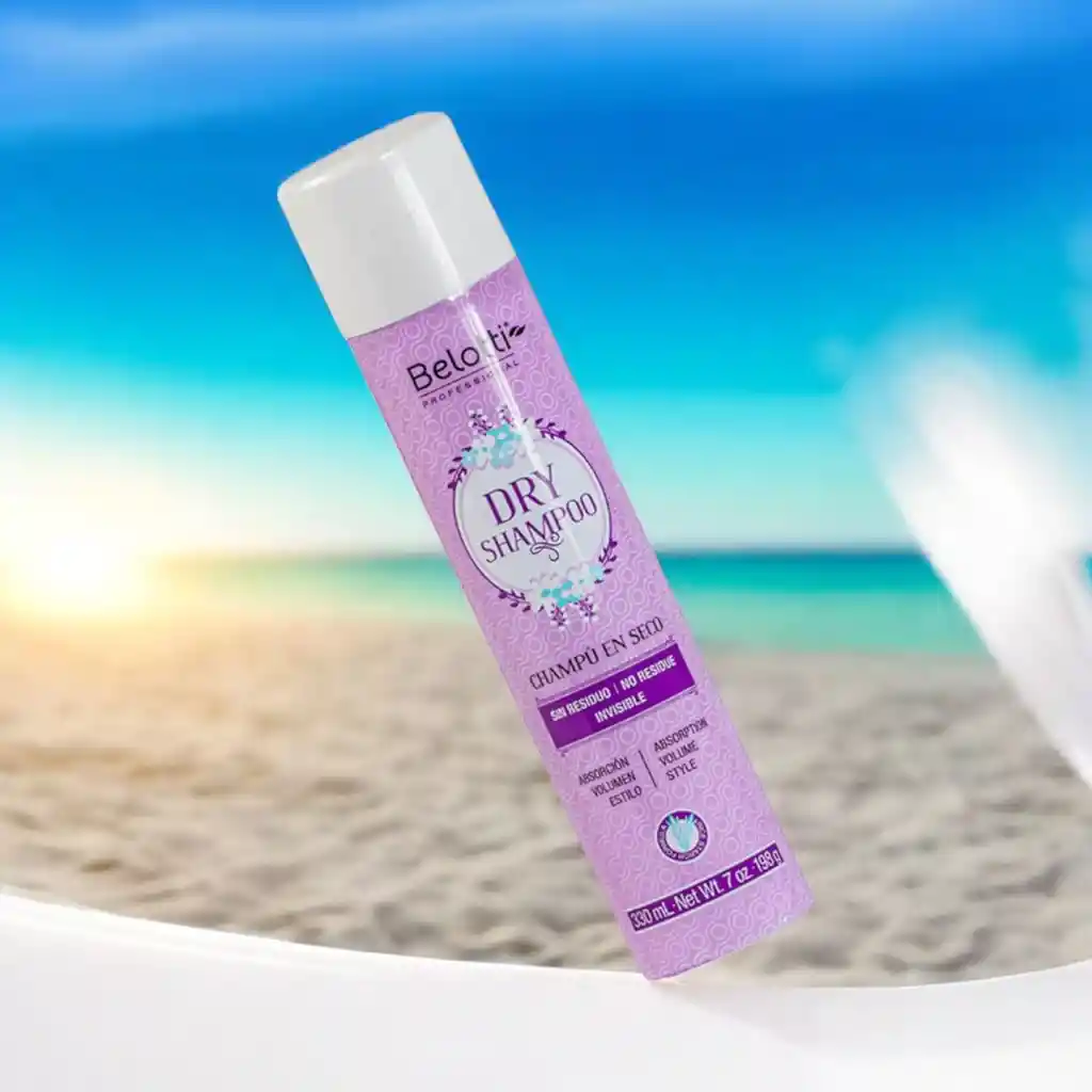 Shampoo En Seco Efecto Invisible Sin Residuos Para Todo Tipo De Cabello Belotti