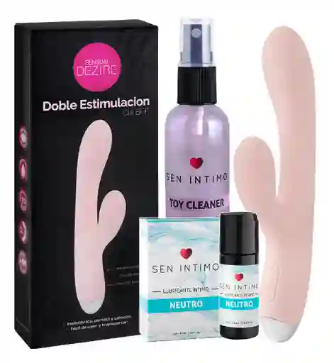 Vibrador Doble Estimulación Clit Bbf Y Sus Acompañaste De Erotic Secrets
