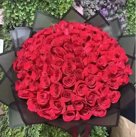 Bouquet De 100 Rosas