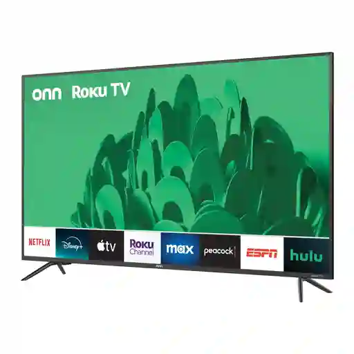 Televisor Onn 50” 4k Uhd (2160p) Led Roku Smart Televisión Hdr