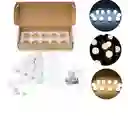 Extension Luces De Espejo Led Para Tocador Kit Bombillas Luz 3 Tonos