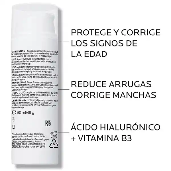 Protector Solar La Roche Posay Anthelios Age Correct 50ml