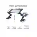 Mesa Ajustable Portátil Multiuso Laptop Table T8 Ventilación